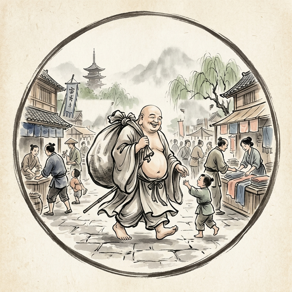 10. 입전수수(入鄽垂手)