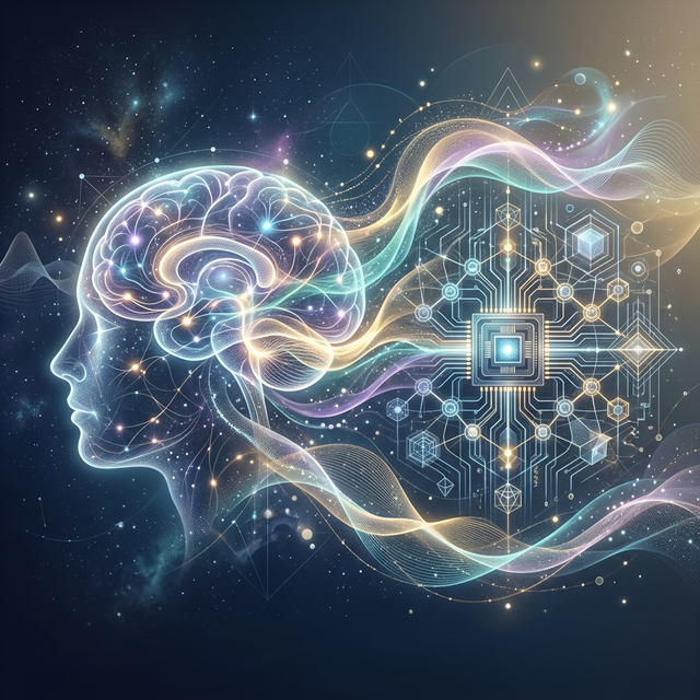 Quantum Brain Illustration