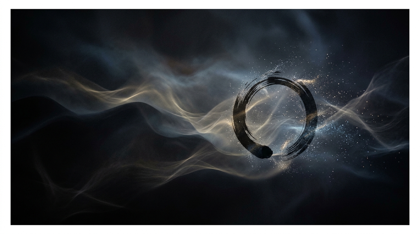 Absolute Non-Existence and the Fluctuation of Being: Ensō, Void, Chaos, Heidegger, Derrida, Yogācāra, and Toshihiko Izutsu