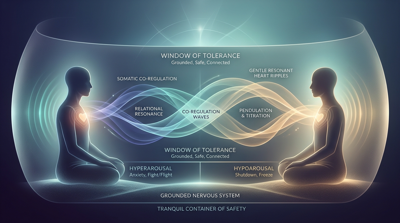 Window of Tolerance and Somatic Co-regulation Artwork